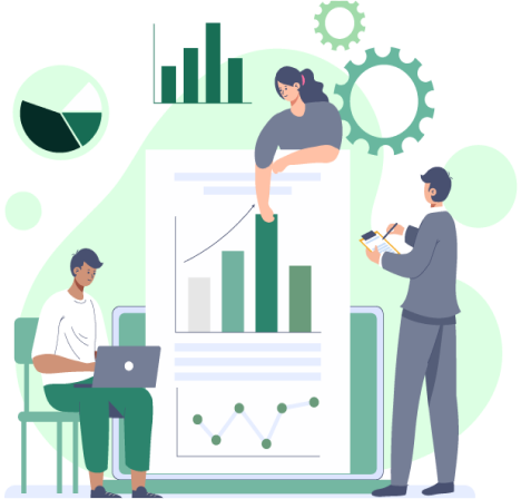 EPS secure and fast business payment illustration