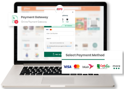 EPS Payment Gateway API illustration for enterprises and e-commerce